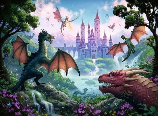 RAVENSBURGER Puzzle Magický drak XXL 300 dílků