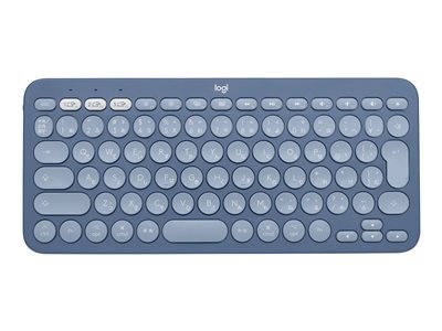 Logitech K380 Multi-Device Bluetooth Keyboard for Mac - Klávesnice - bezdrátový - Bluetooth 3.0 - QWERTY - italská - borůvková, 920-011176