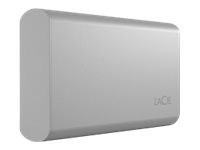 LaCie Portable SSD STKS2000400 - SSD - 2 TB - externí (přenosný) - USB (USB-C konektor) - moon silver - s Seagate Rescue Data Recovery, STKS2000400