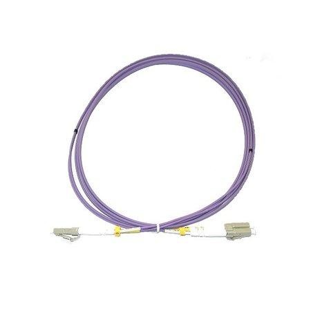 Duplexní patch kabel MM 50/125, OM4, LC-LC, LS0H, 10m