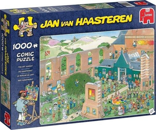 JUMBO Puzzle JvH Trh s uměním 1000 dílků