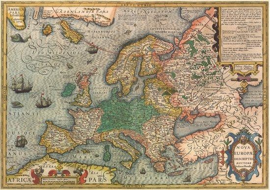 EDUCA Puzzle Mapa Evropy 1000 dílků