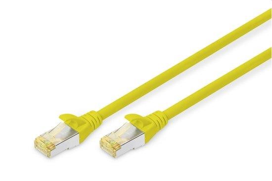 Digitus CAT 6A S-FTP patch cable, Cu, LSZH AWG 26/7, length 2 m, color yellow