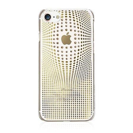 Swarovski kryt Warp pre iPhone 8 - Deluxe Gold
