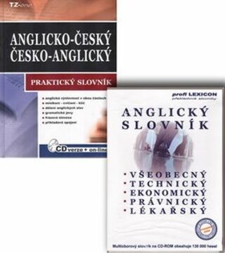 Anglicko-český, česko-anglický slovník + CD - Josef Heger