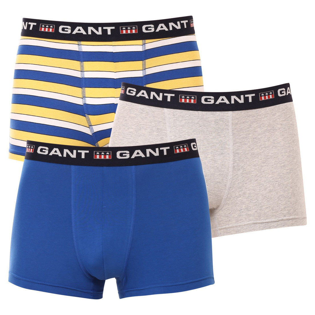 3PACK pánské boxerky Gant vícebarevné (902313073-447) XXL