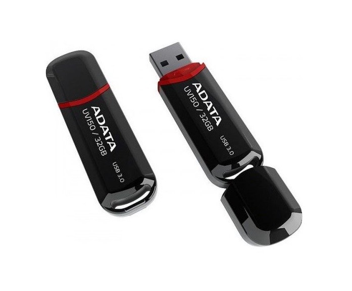 Flash disk ADATA UV150 32GB černo-červený 94573