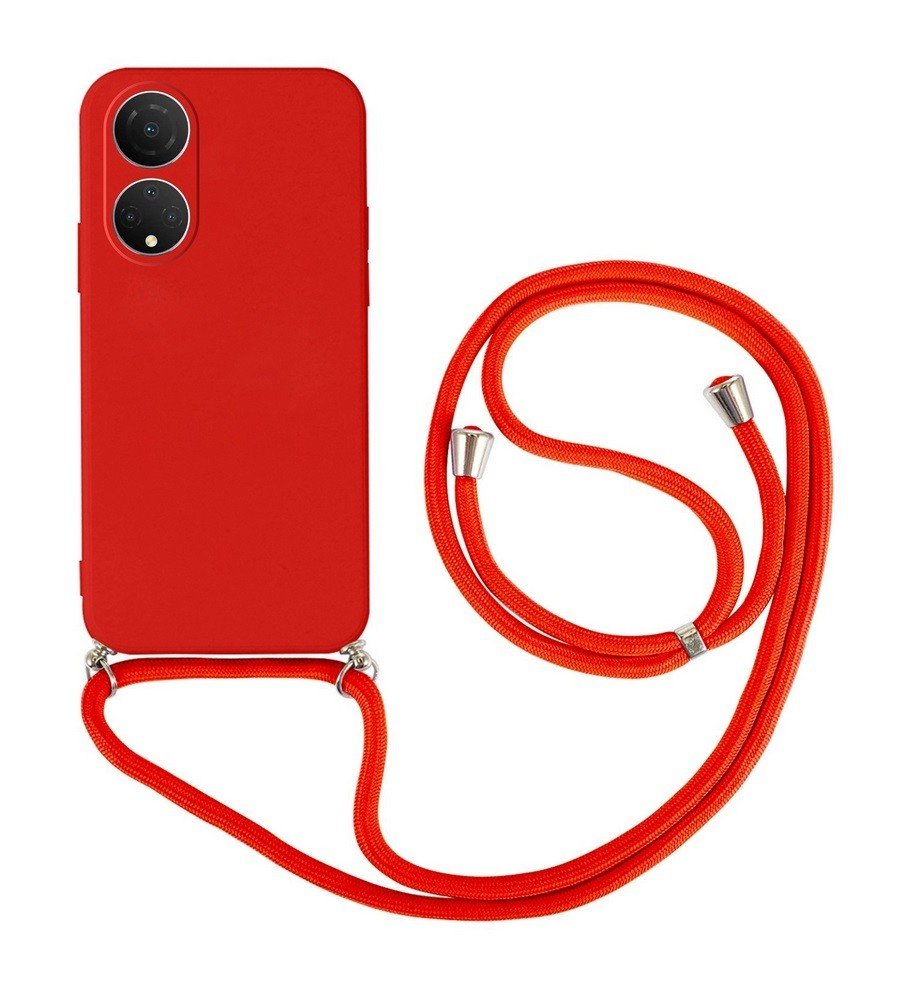 Kryt TopQ Honor X7 červený se šňůrkou92612