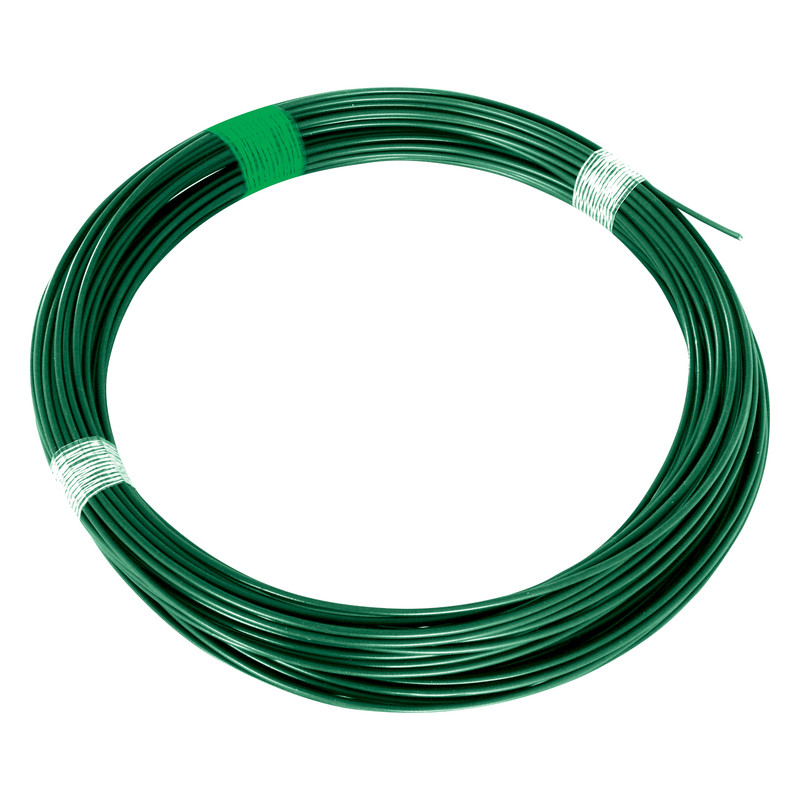 Drát napínací Ideal Zn + PVC zelený průměr drátu 3,40 mm 78 m/bal.