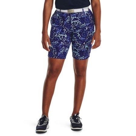 Under Armour Dámské kraťasy Links Printed Short, sonar, blue, 48