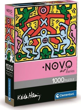 CLEMENTONI Puzzle Novo Art Series: Keith Haring 1000 dílků