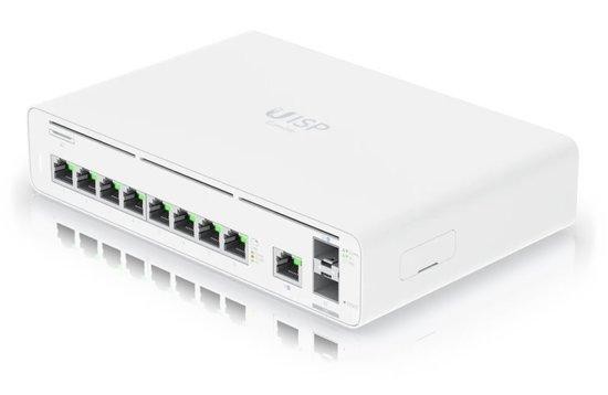 Ubiquiti UISP Console - Router, předinstal. UISP aplikace, 9x Gbit RJ45 port, 2x SFP+ port, UISP-Console