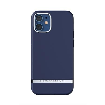 Richmond & Finch kryt Navy pre iPhone 12 mini - Silver Details