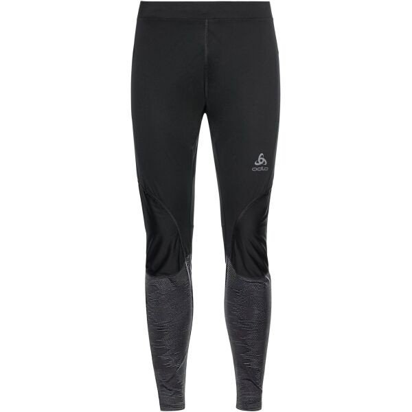 Odlo M ZEROWEIGHT WARM REFLECTIVE TIGHTS Pánské běžecké legíny, , velikost XL