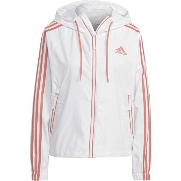 adidas BSC 3S W.R. J Dámská větrovka, bílá, velikost XS