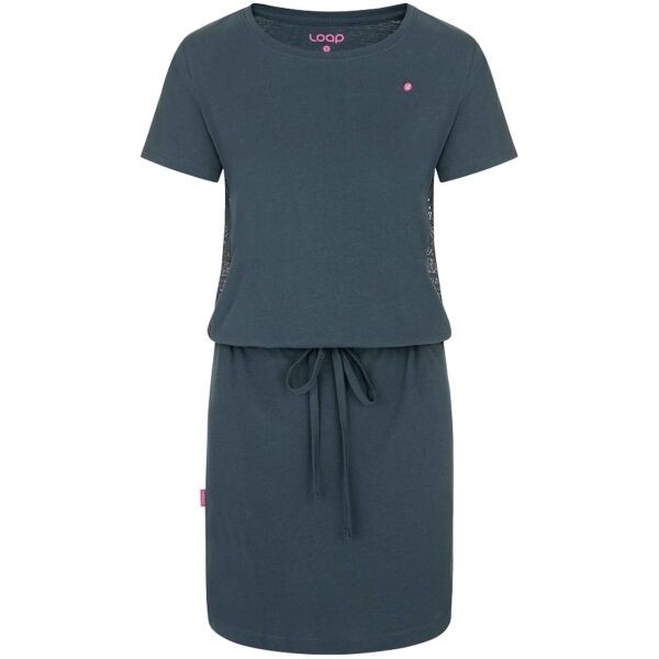 Loap BRASLANA Dámské šaty, modrá, velikost XS