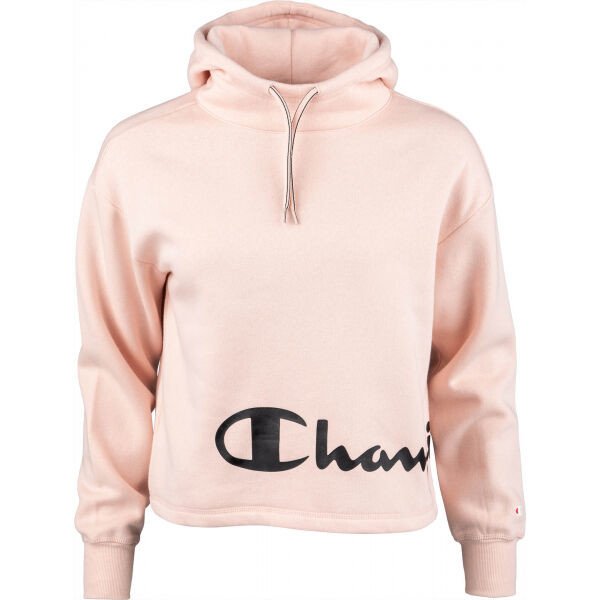 Champion HOODED SWEATSHIRT Dámská mikina, růžová, velikost L