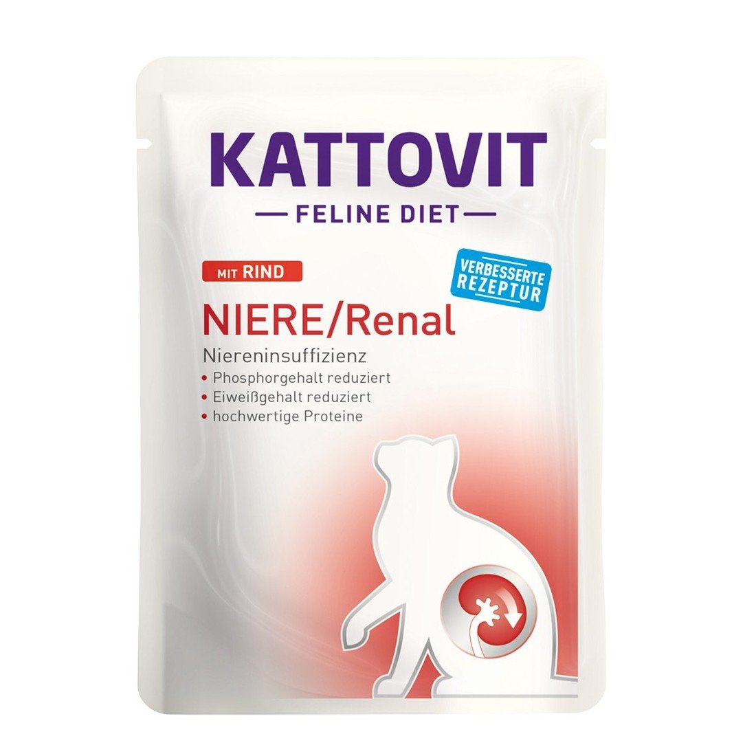 Kattovit hovězí pro ledviny / močové ústrojí 24 × 85 g