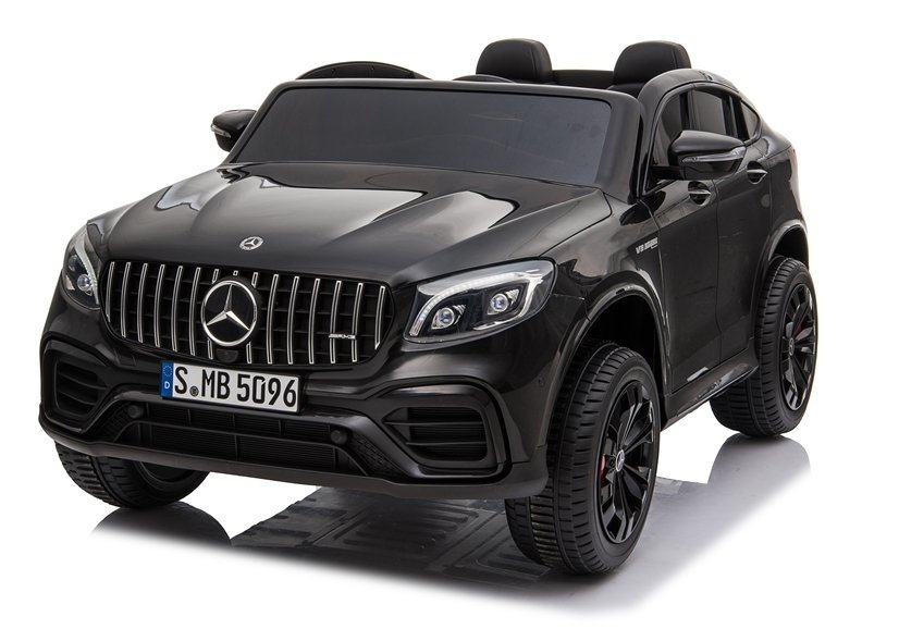 mamido Dětské elektrické autíčko Mercedes GLC 63S 4x4 dvoumístné černé