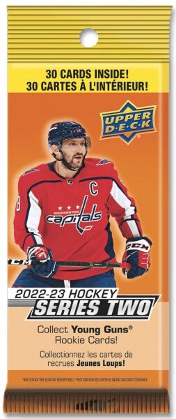 2022-23 NHL Upper Deck Series Two Fat Pack - hokejové karty
