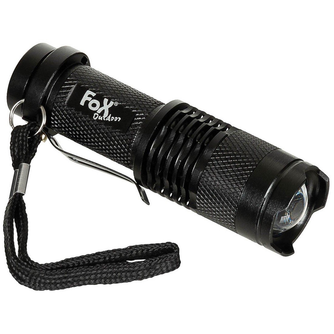 Svítilna ruční Fox Outdoor Mini - černá