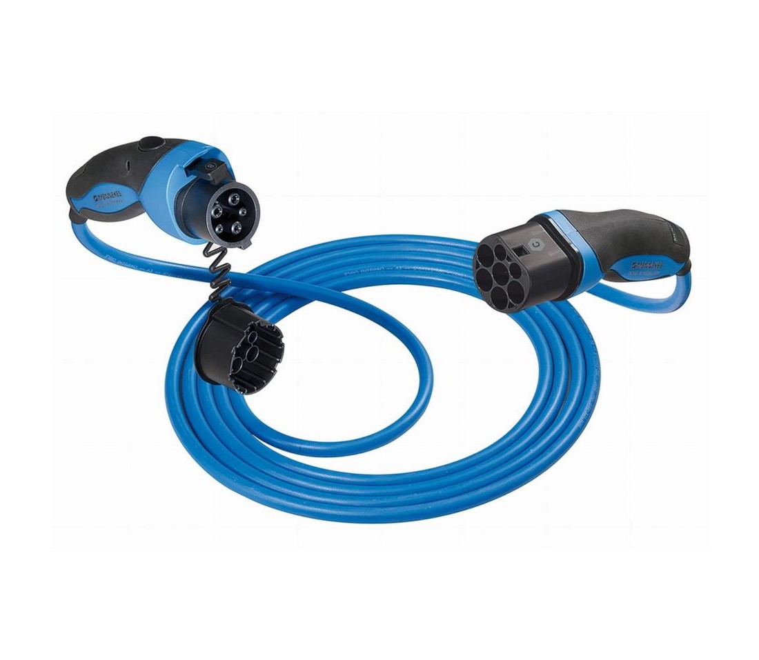 Mennekes Mennekes - Nabíjecí kabel pro elektromobily typu 2 / typu 1 7,5m 3,7kW 20A IP44