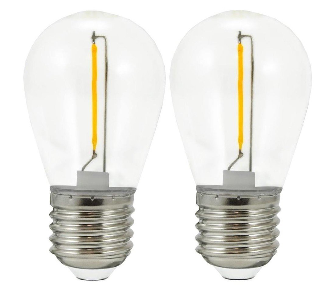 SADA 2x LED Žárovka PARTY E27/0,3W/36V