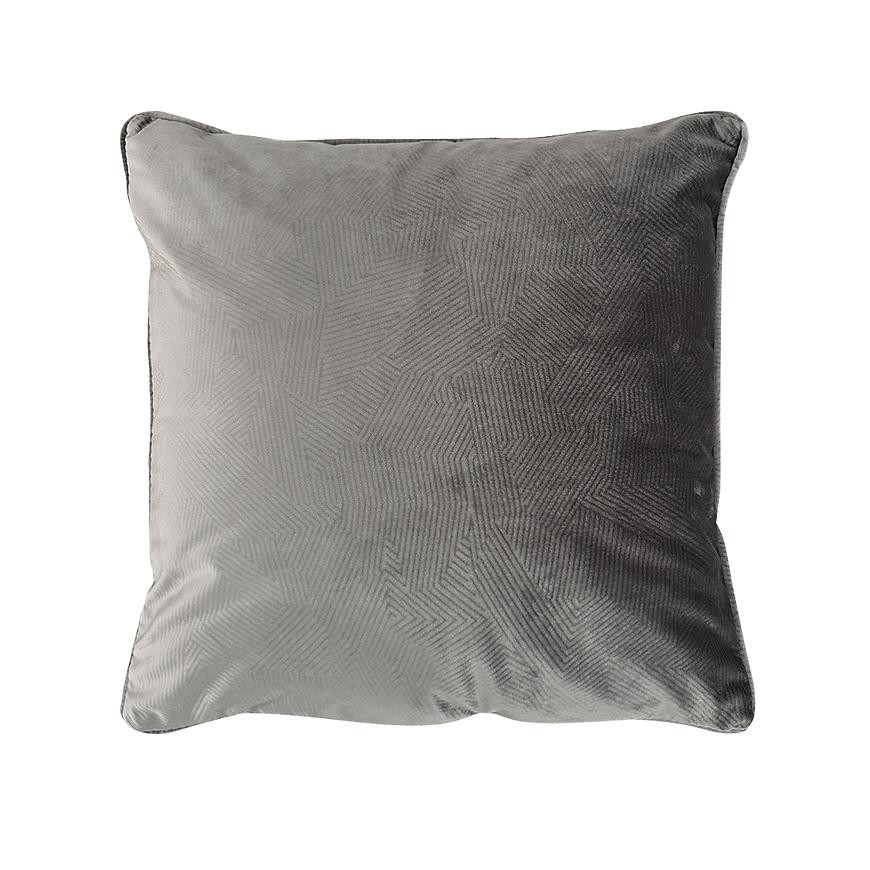 Polštář Velvet NL 174-41 45x45 tmavě šedý