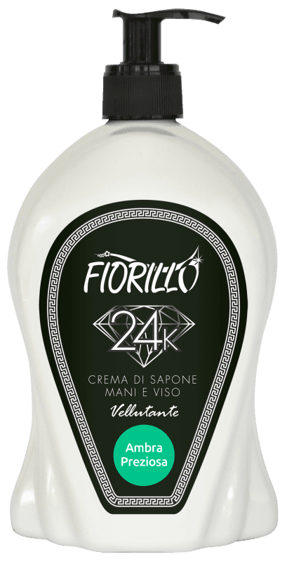 FIORILLO Crema di Sapone Ambra Preziosa 750 ml - FIORILLO