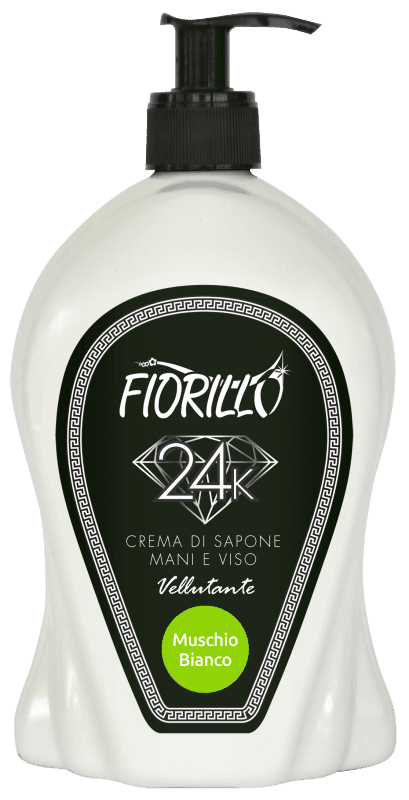 FIORILLO Crema di Sapone Muschio Bianco 750 ml - FIORILLO
