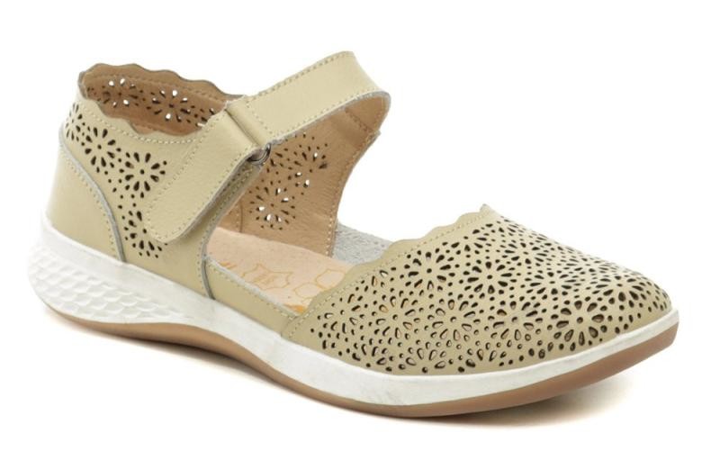 Scandi 220-0185-K1 béžová dámská letní obuv
