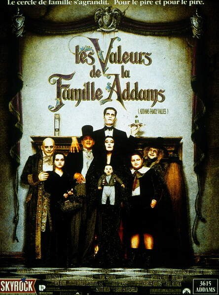 BRIDGEMAN IMAGES Umělecká fotografie Values of the Addams Family, (30 x 40 cm)
