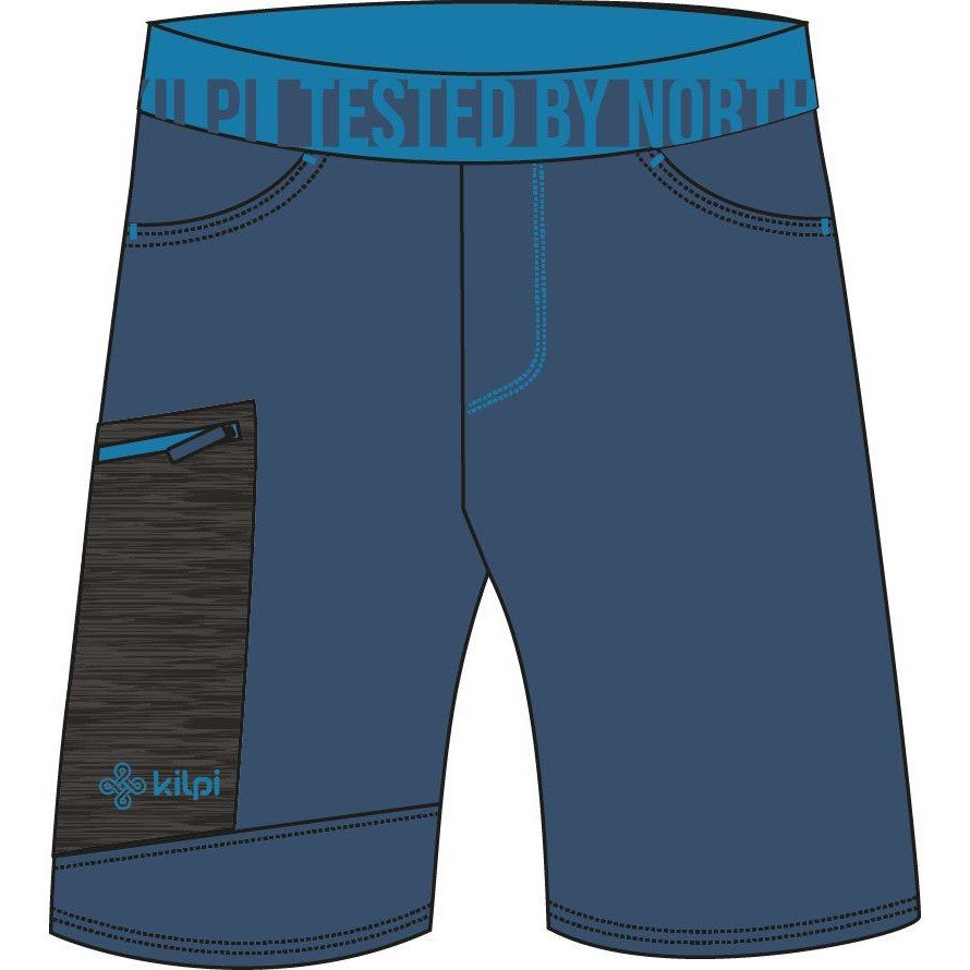 Dětské kraťasy Kilpi Joseph Dětská velikost: 110 / Barva: tmavě modrá