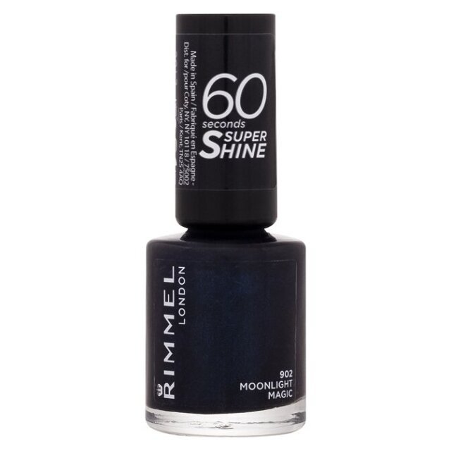 RIMMEL LONDON 60 Seconds lak na nehty Super Shine 902 Moonlight Magic 8 ml