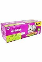 Whiskas kapsičky výběrové menu v želé pro dospělé kočky 40x85 g