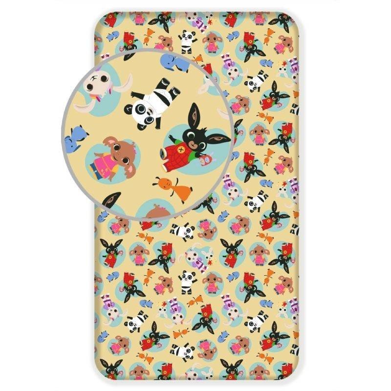 DĚTSKÉ PROSTĚRADLO KRÁLÍČEK BING 051