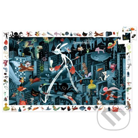 Observation puzzles : Night City - Djeco