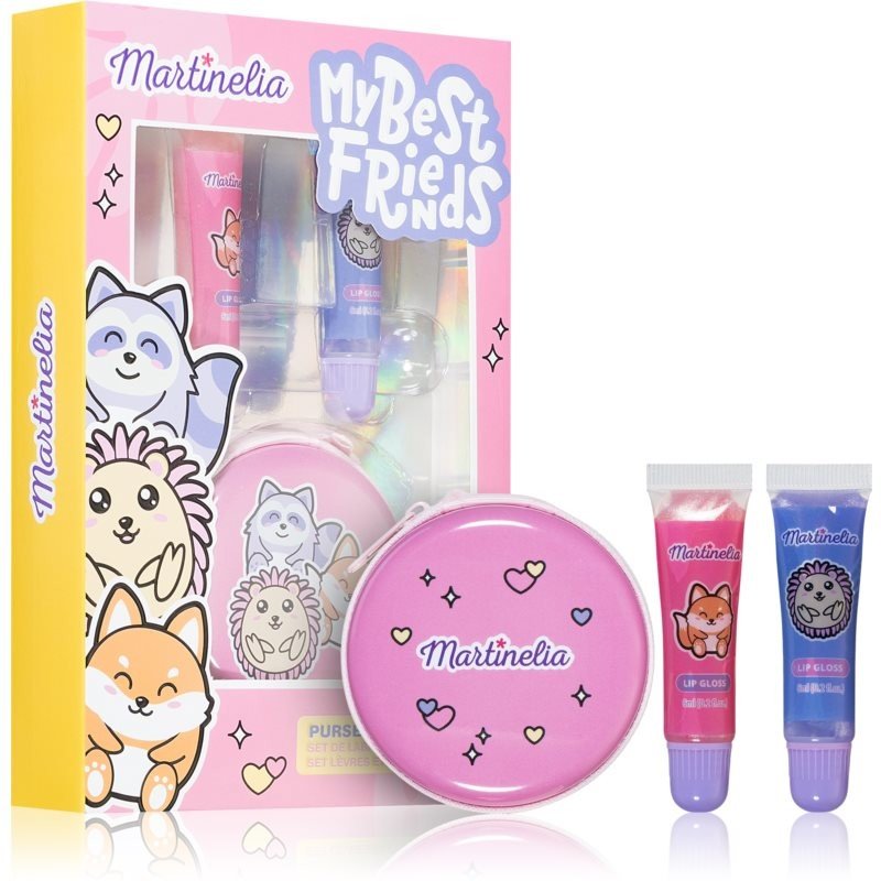 Martinelia My Best Friends Purse & Lip Set sada lesků na rty