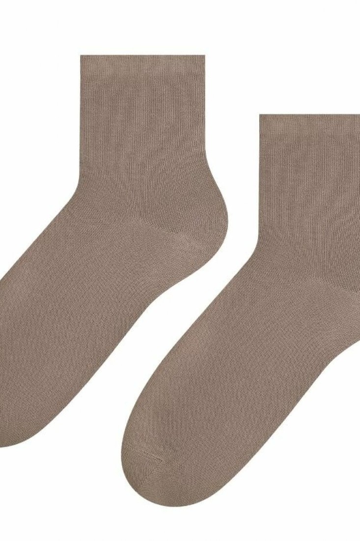 Dámské ponožky 037 dark beige