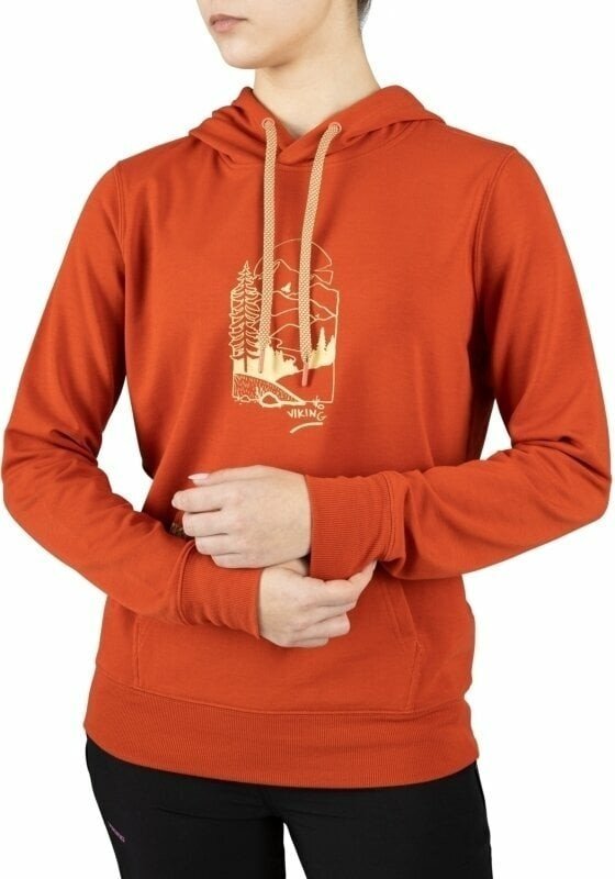 Viking Outdoorová mikina Panaka Lady Orange S