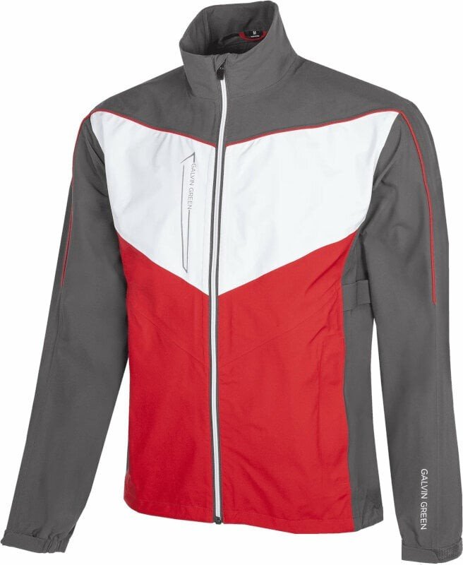 Galvin Green Armstrong Mens Jacket Forged Iron/Red/White 3XL