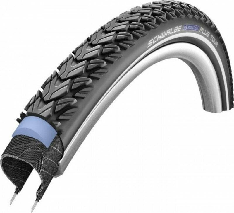 Schwalbe Marathon Plus Tour 700X38C (40-622) 67TPI 960g Smartguard Black/Relfex