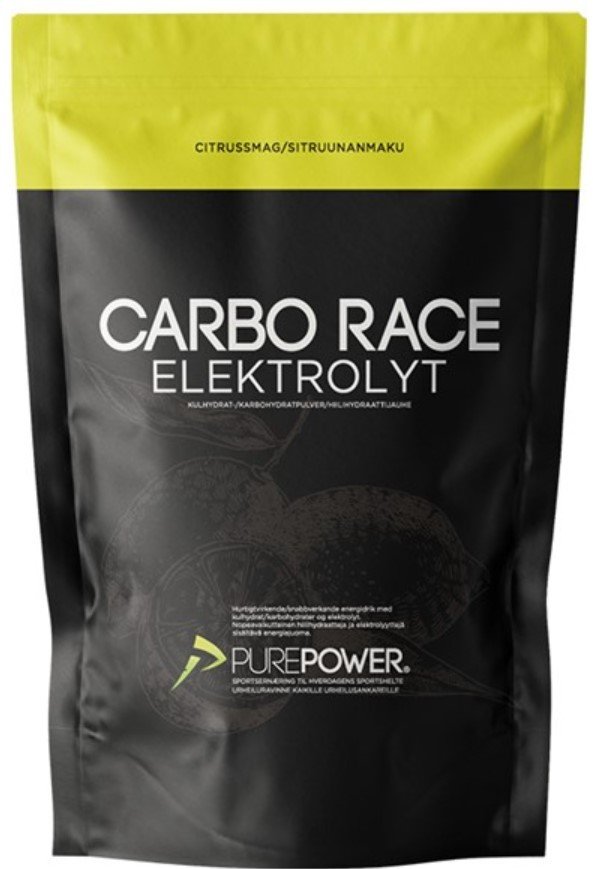 Power a energy drinky Pure Power Carbo Race Electrolyte Citrus 1 kg