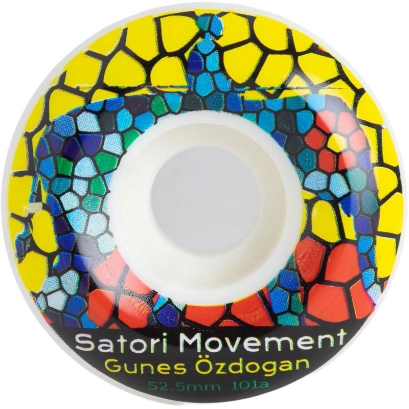 SK8 KOLA SATORI Gunes Ozdogan Stain Glas - žlutá - 52.5mm/101a