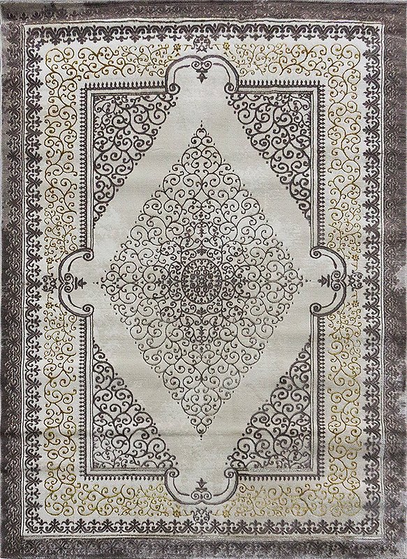 Berfin Dywany Kusový koberec Elite 8755 Beige - 60x100 cm Hnědá