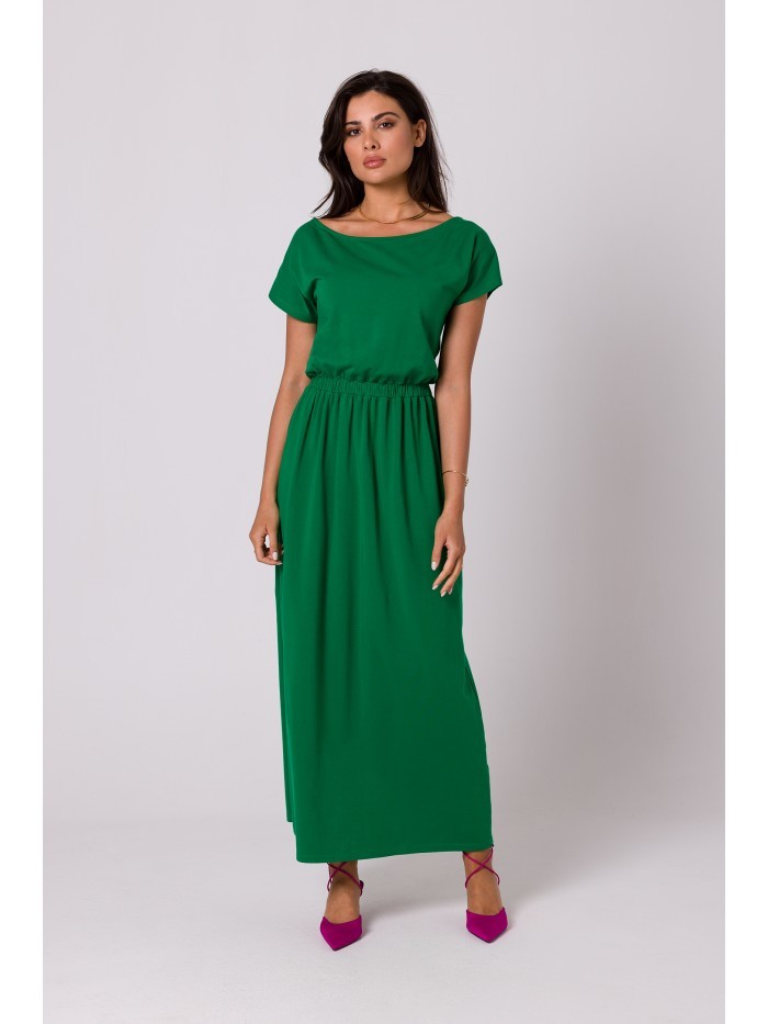 BeWear Dámské maxi šaty Condwindrie B264 zelená L