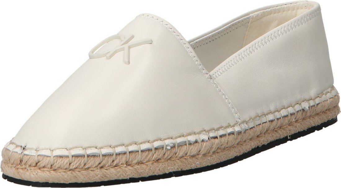 Calvin Klein Espadrilky bílá