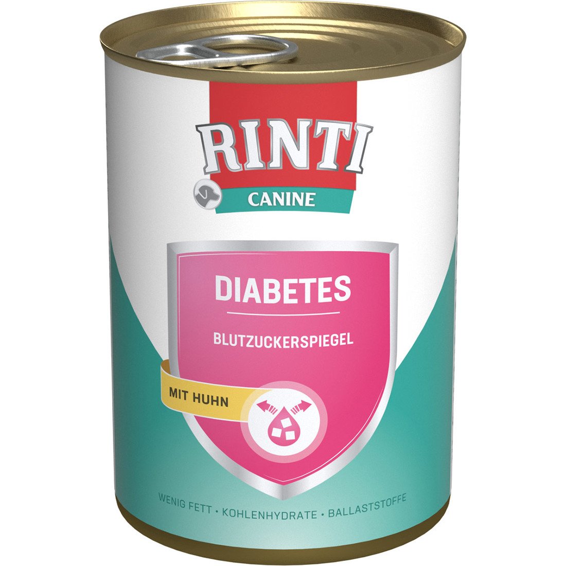 RINTI Canine Diabetes s kuřecím 400 g - 24 x 400 g