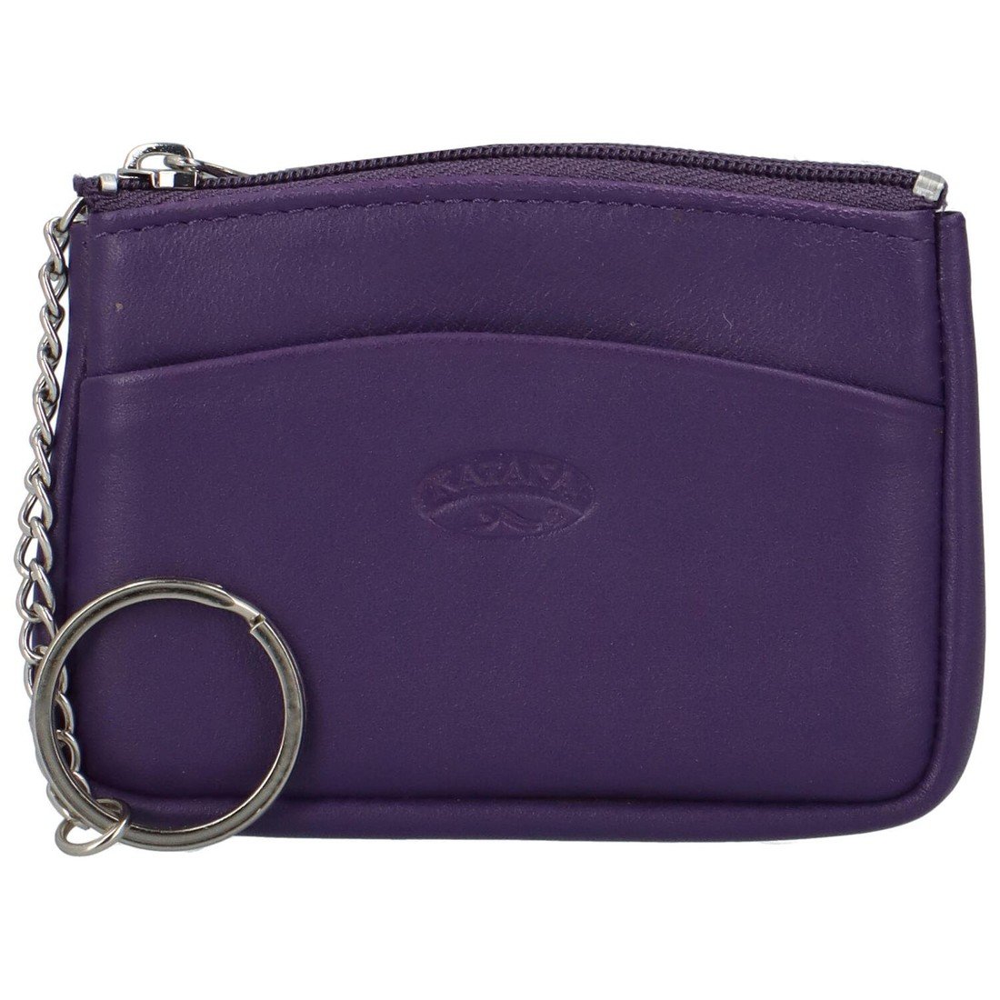 Kožená klíčenka Katana Esuko, fialová