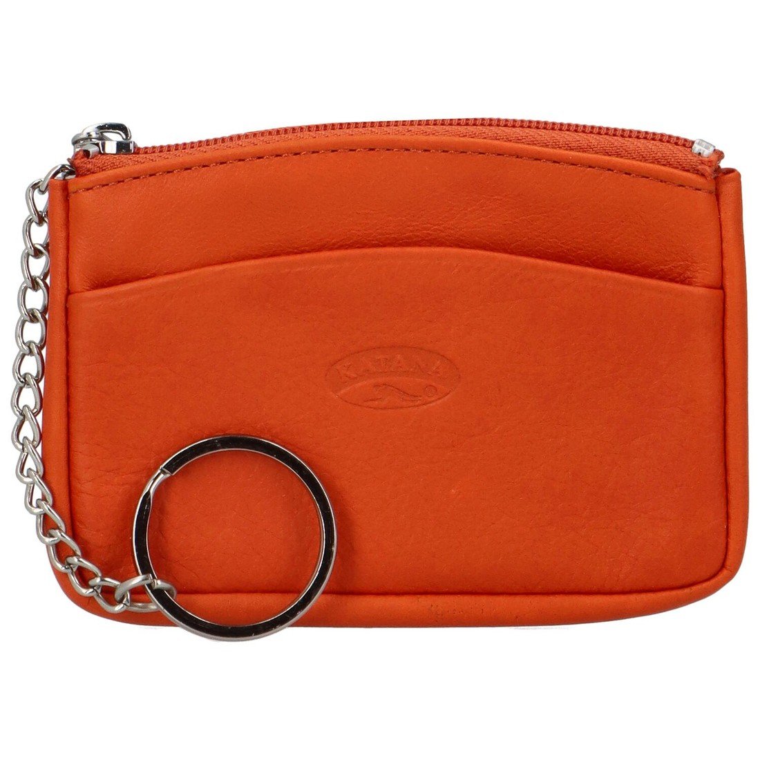 Kožená klíčenka Katana Esuko, oranžová